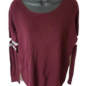American Eagle Soft Maroon Light Sweater Size Xs